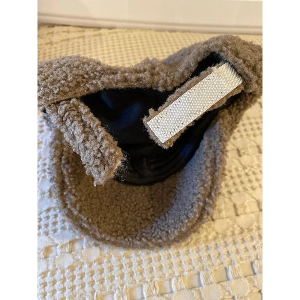 Toddler Fuzzy Bear  Baseball Cap  w/  Cute Ears Adjustable Hat for 6-24‎ Months
